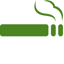 Hemp Oil Products category/ smoking icon in green