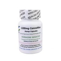 CannaMax Hemp Oil Testosterone Booster Natural Herbal Capsules 1200mg 60 capsules